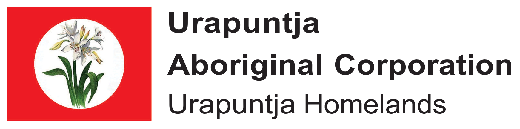 Updated Urapuntja Aboriginal Corporation logo, without the word "Utopia ".